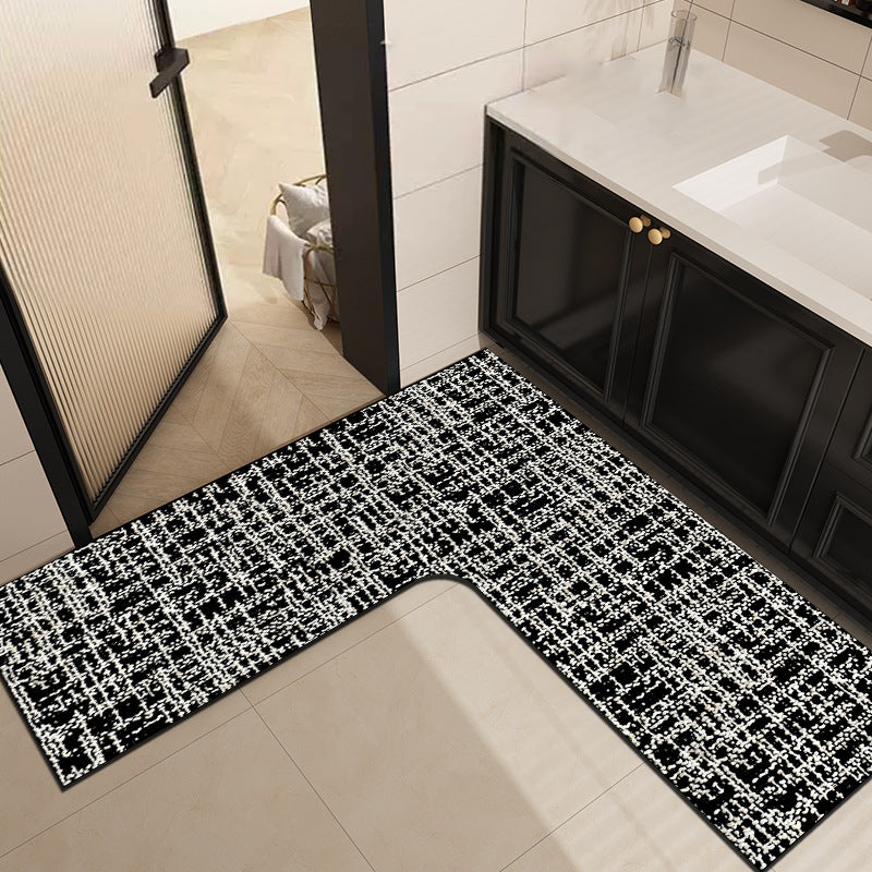 Luxurious Abstract Patterned Bathroom Mat — product view 7