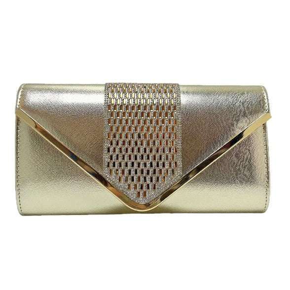 Elegant Metallic Clutch — product view 5