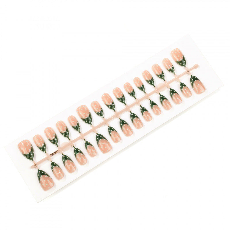 Artistic Polka Dot Nail Art Press-Ons — product view 5