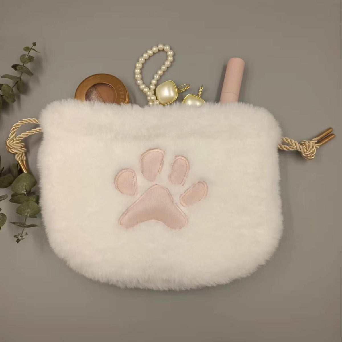 Ladies Plush Toy Wallet LoungeYard — product view 2