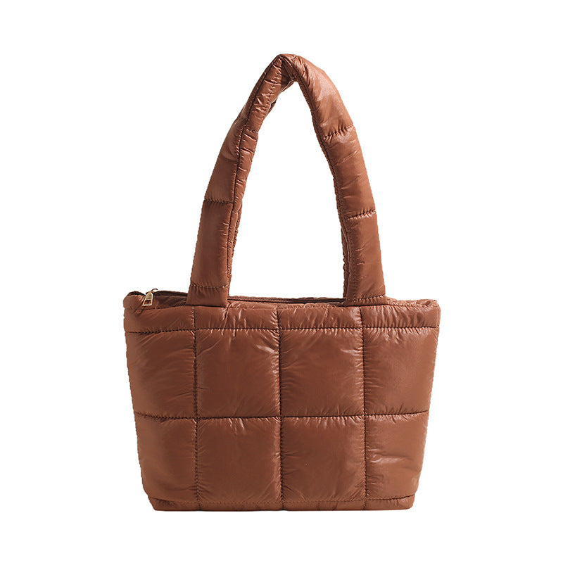 Cozy Quilted Tote Bag — product view 2