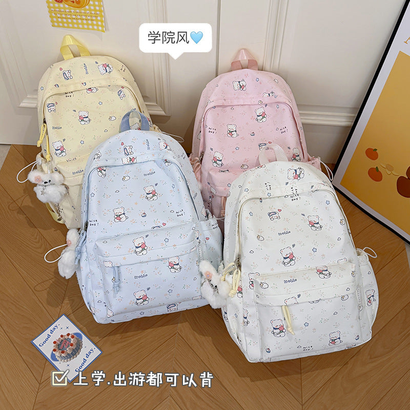 Fun-Themed Bunny Ear Backpack LoungeYard — product view 4