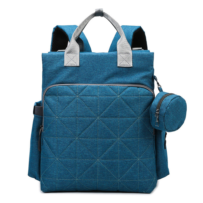 Stylish Quilted Backpack LoungeYard — product view 2