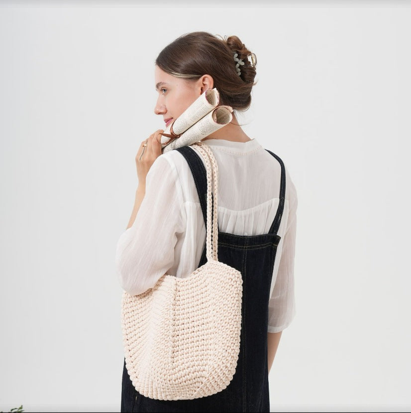 Fashionable and Sustainable Macrame Bag LoungeYard — product view 3