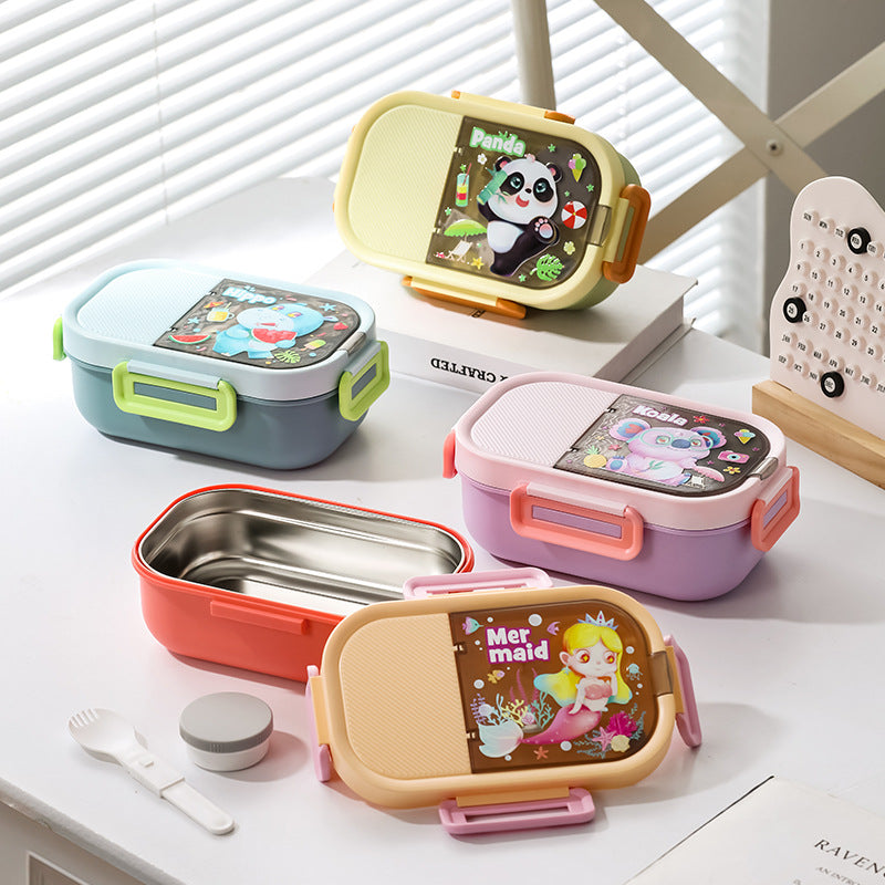Playful Animal-Themed Bento Lunch Box — product view 4
