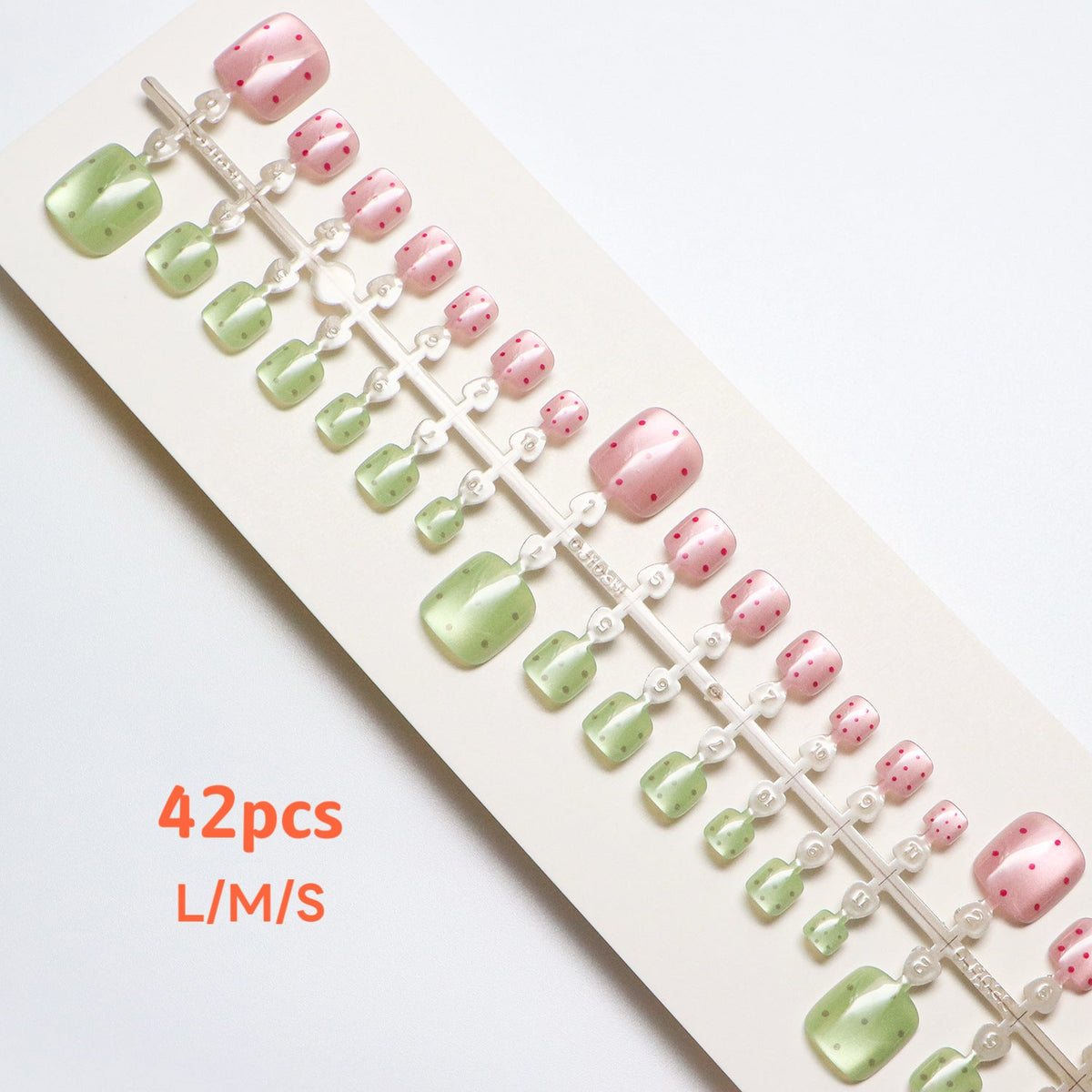 Playful Dotted Press-On Nail Set — product view 6