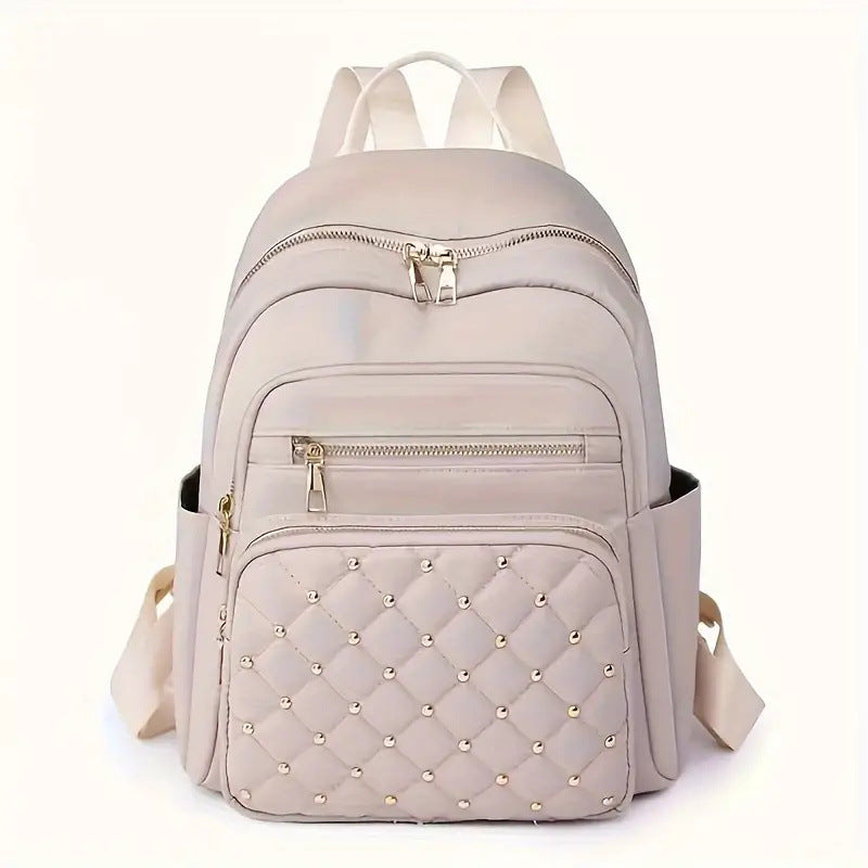 Quilted Multi-Pocket Backpack — product view 4