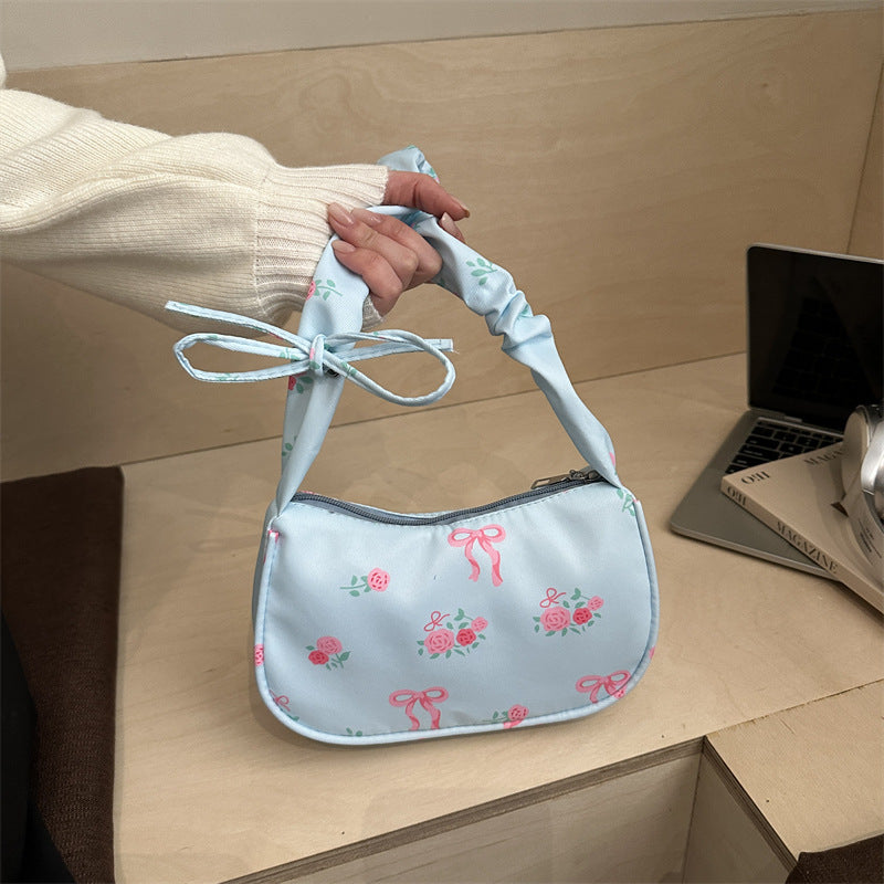 Floral Print Handbag — product view 3