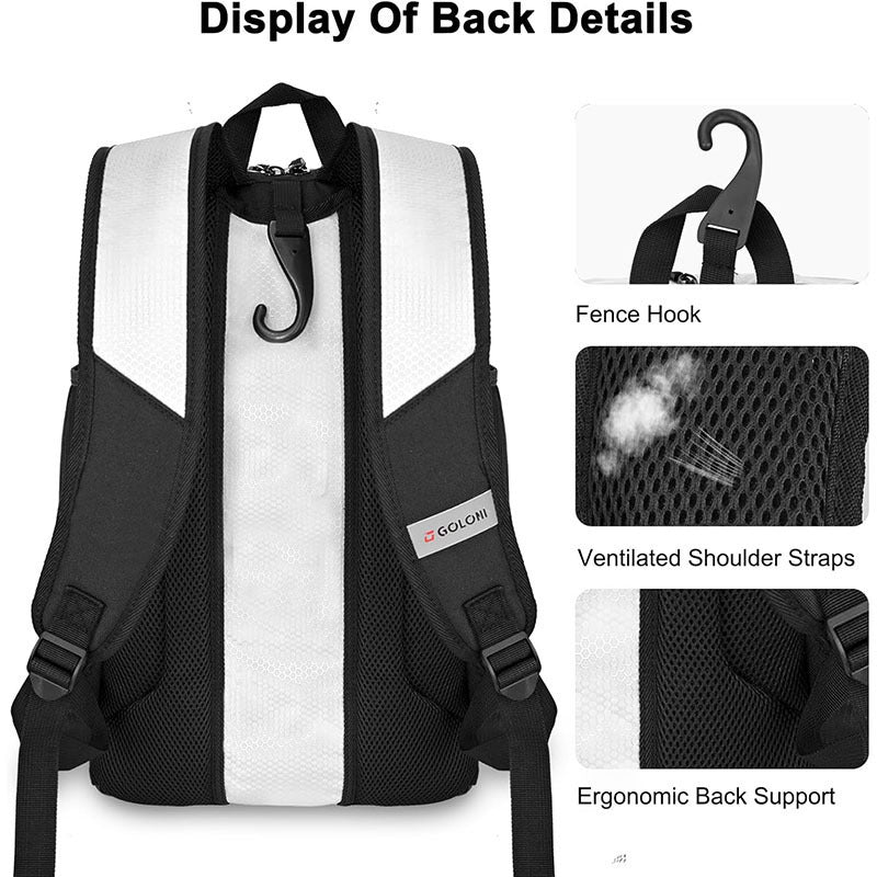 Multi-Compartment Baseball Gear Backpack LoungeYard — product view 4