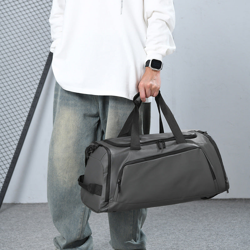 Sporty Duffle Bag With Spacious Main Compartment And Durable Material LoungeYard — product view 1