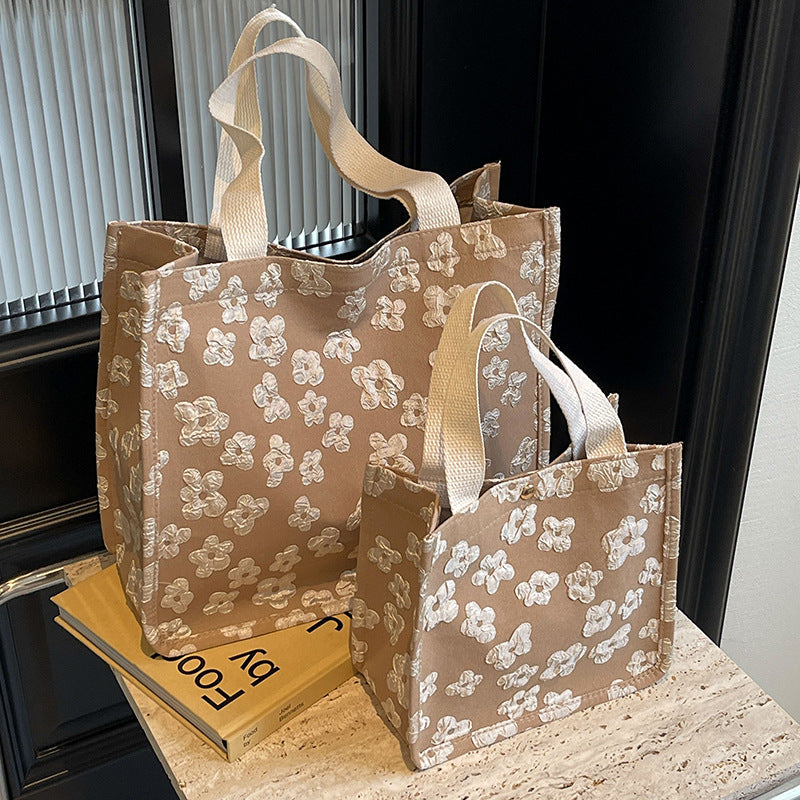 Floral Print Mini Tote Bag — product view 1