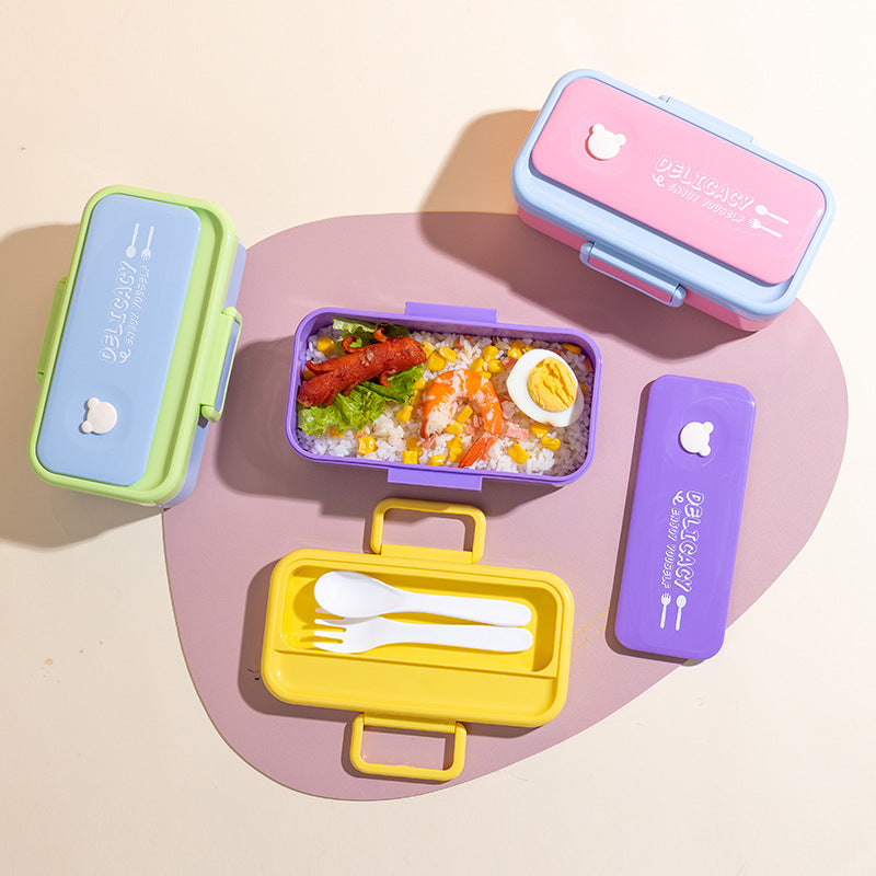 Dual-Compartment Bento Lunch Box — product view 3