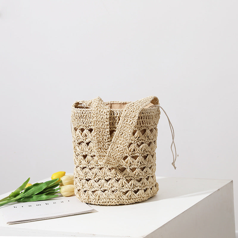 Handcrafted Macrame Shopper Bag LoungeYard — product view 2