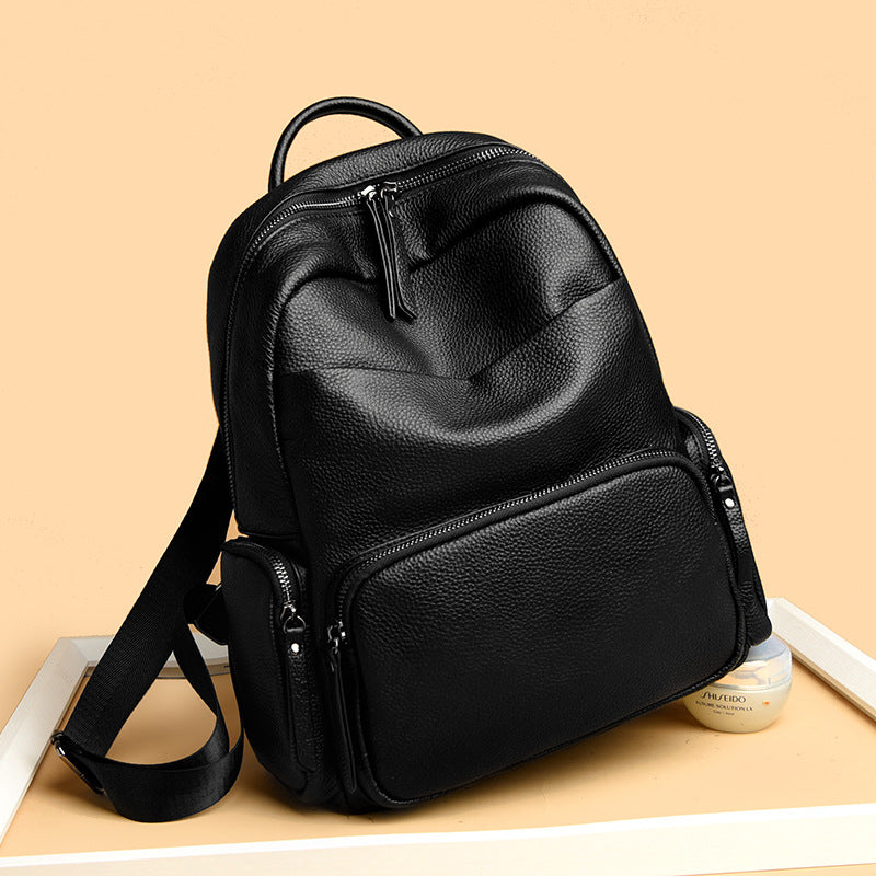Premium Leather Backpack LoungeYard 1785771262 — product view 1