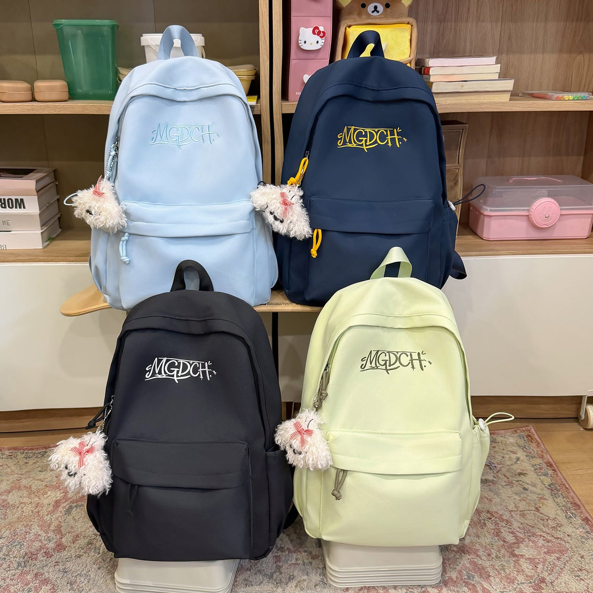 Casual Multi-Pocket Backpack LoungeYard 1791204260 — product view 4
