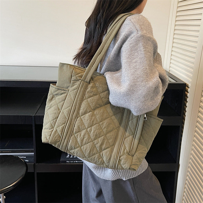 Quilted Functional Utility Tote — product view 7