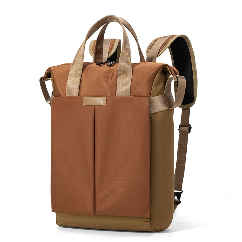 Multifunctional backpack with ergonomic carrying system and waterproof coating LoungeYard — product view 3