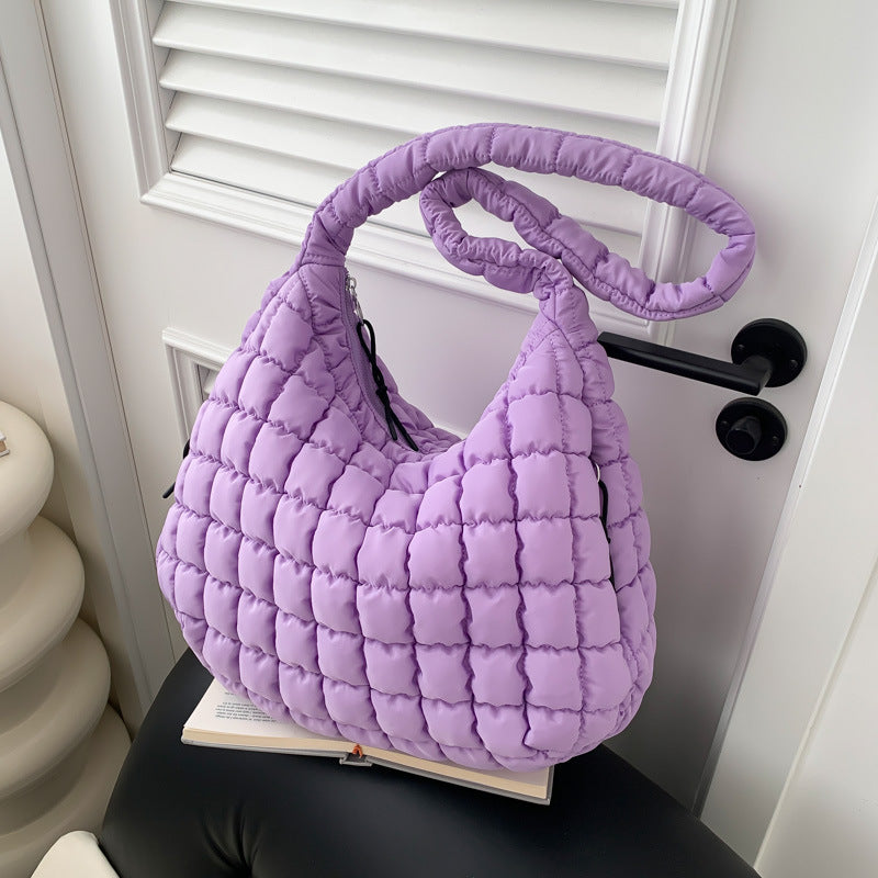 Quilted Casual Hobo Bag — product view 5