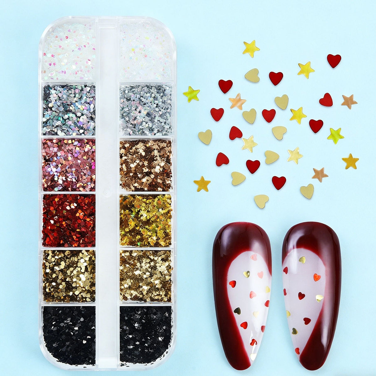 Nail Art Glitter and Decoration Kit — product view 4