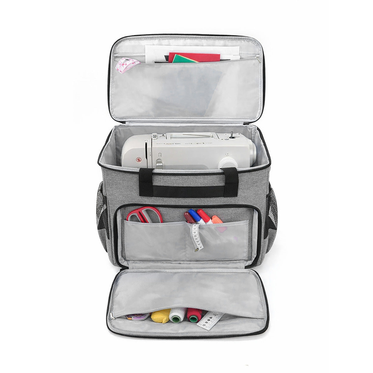 Insulated cooler bag with practical side pockets LoungeYard — product view 2