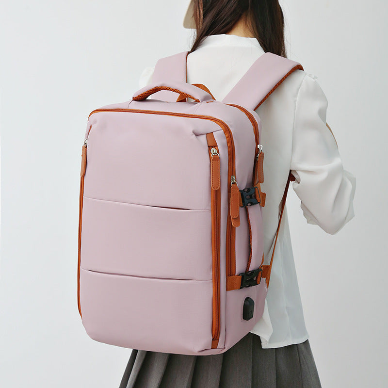 Sleek Multi-Compartment Backpack LoungeYard — product view 1