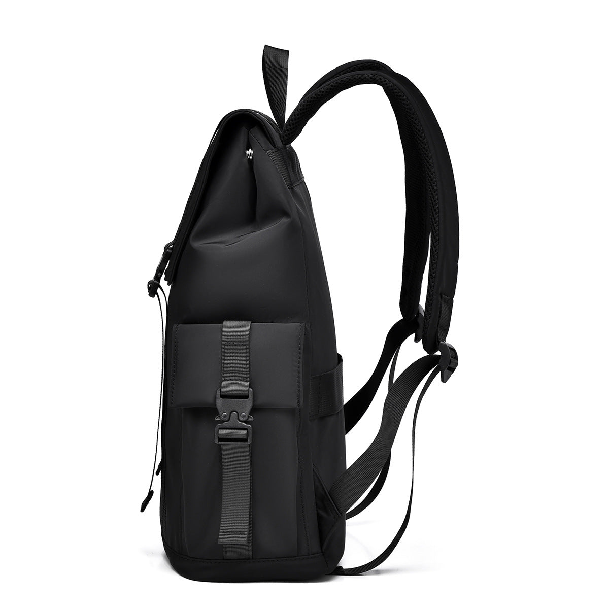 Functional Laptop Backpack with Ergonomic Back Padding and Multifunctional Pockets LoungeYard — product view 3