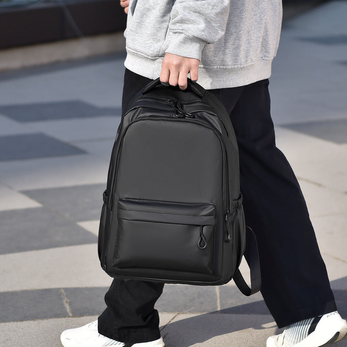 Classic Business Backpack with Ergonomic Design and Multiple Compartments LoungeYard — product view 2
