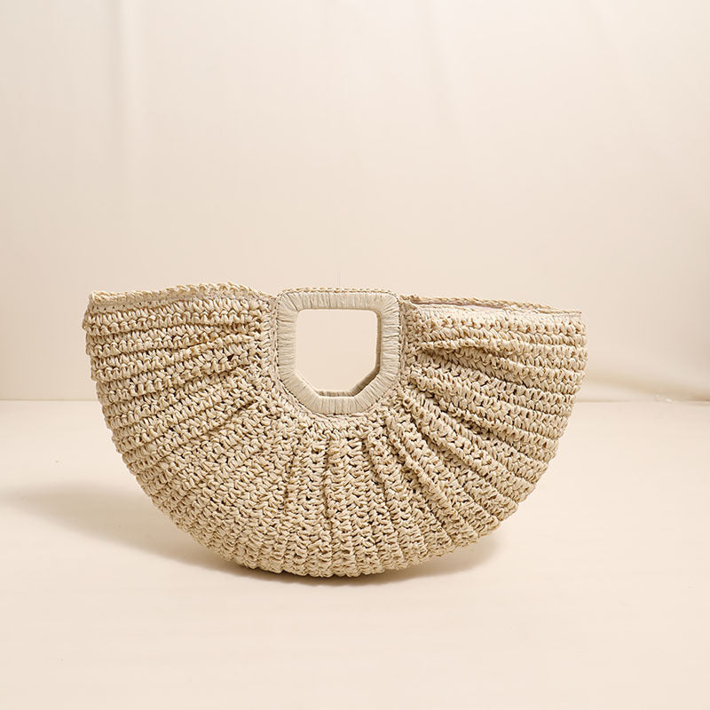 Stylish Rattan Bag with Unique Design LoungeYard — product view 6