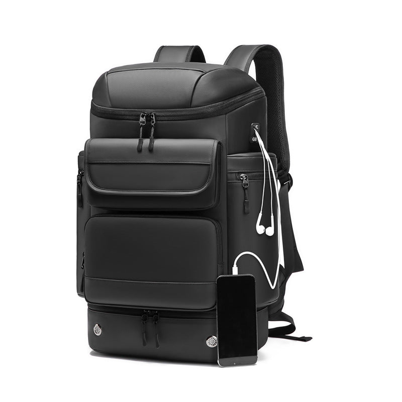 Tech-Enhanced Expandable Backpack LoungeYard — product view 4