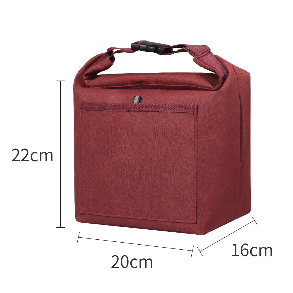Ladies insulated cooler bag with additional carrying handle and practical outer pockets LoungeYard — product view 3