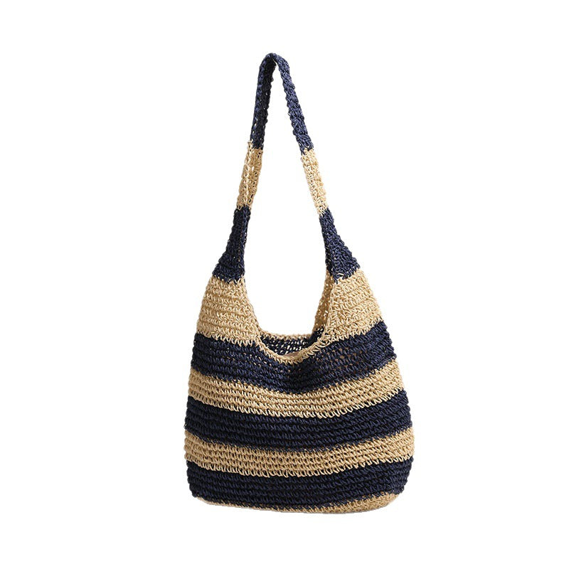 Casual Tote Bag in Striped Design LoungeYard — product view 5