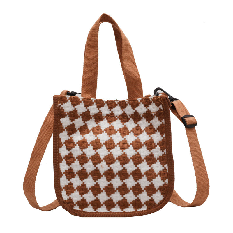 Textured Woven Handbag — product view 5