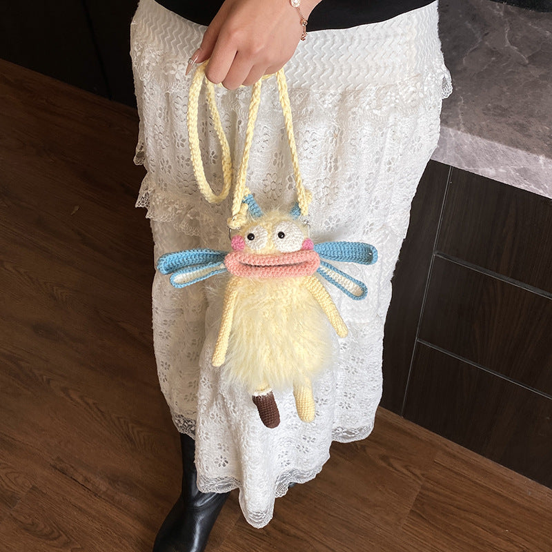 Cute Crochet Fairy Plush Bag — product view 3