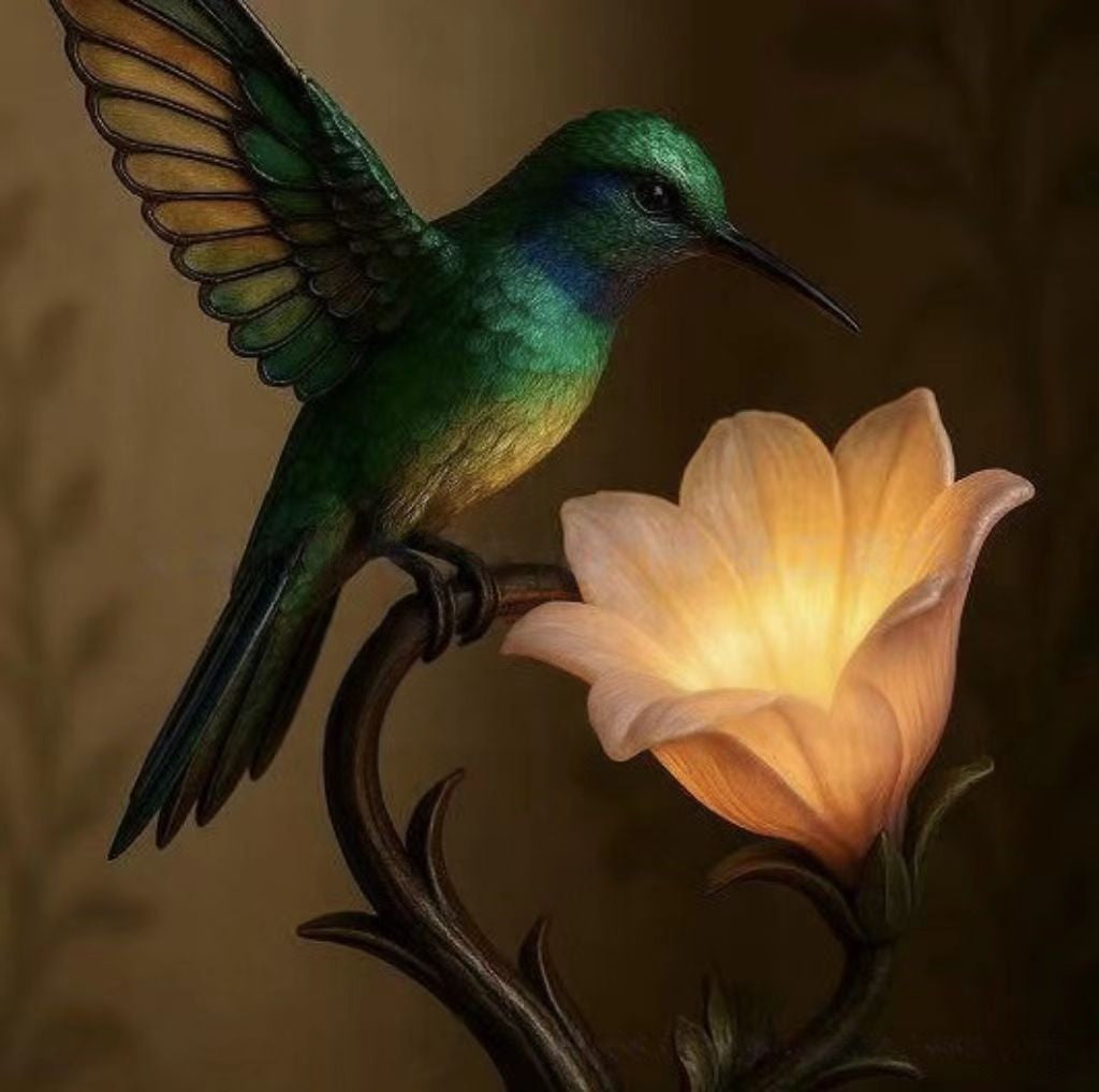 Artistic Hummingbird Lamp Bowlift — product view 6