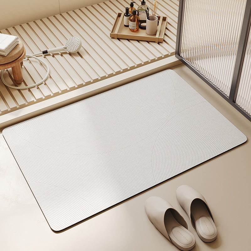 Stylish Geometric Pattern Bath Mat LoungeYard — product view 5