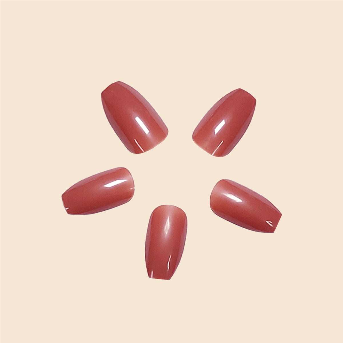 Stylish Coffin Nail Extensions — product view 1
