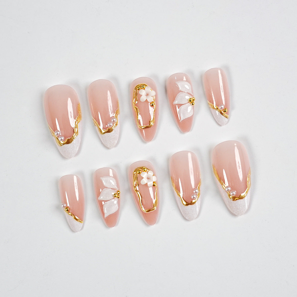 Premium Artistic Press-On Nail Set — product view 4