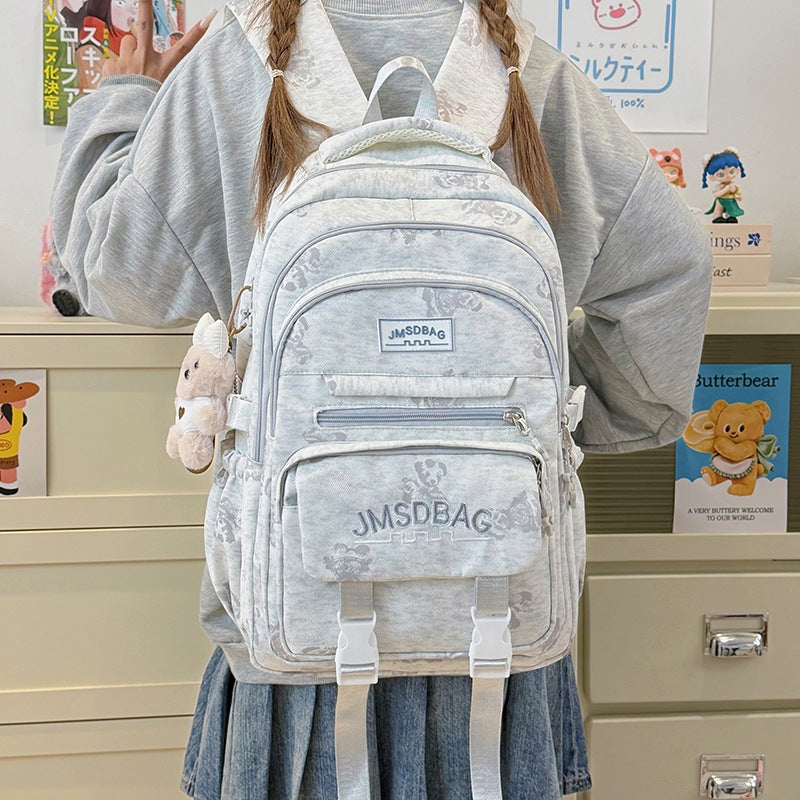 Multi-Functional Printed Backpack LoungeYard — product view 1