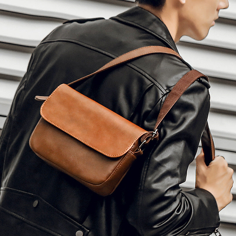 Shoulder bag made of high-quality synthetic leather LoungeYard — product view 2