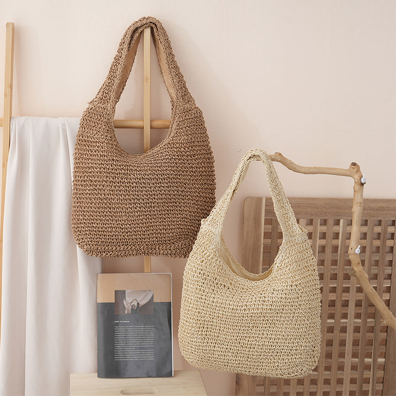Handmade wicker bag LoungeYard — product view 1