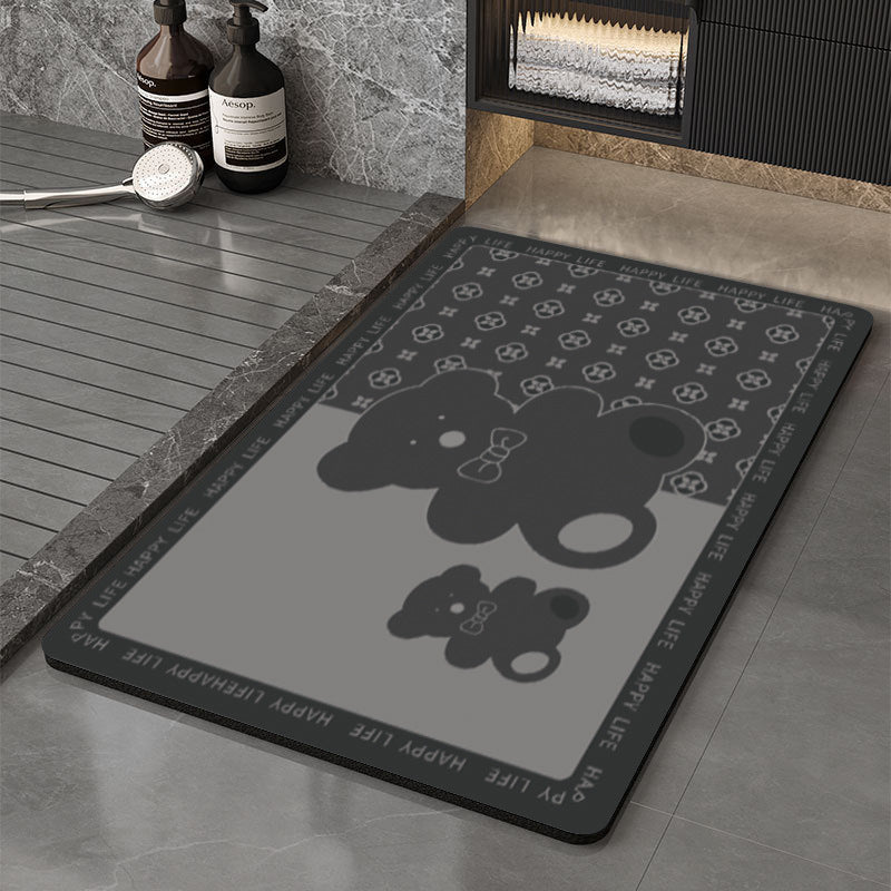 Decorative Bath Mat LoungeYard — product view 2