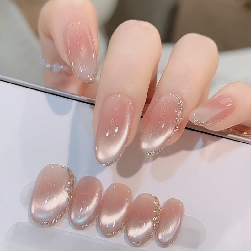 Ombre Glossy Press-On Nail Extensions — product view 5