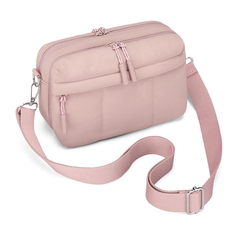 Elegant shoulder bag with double compartment LoungeYard — product view 1