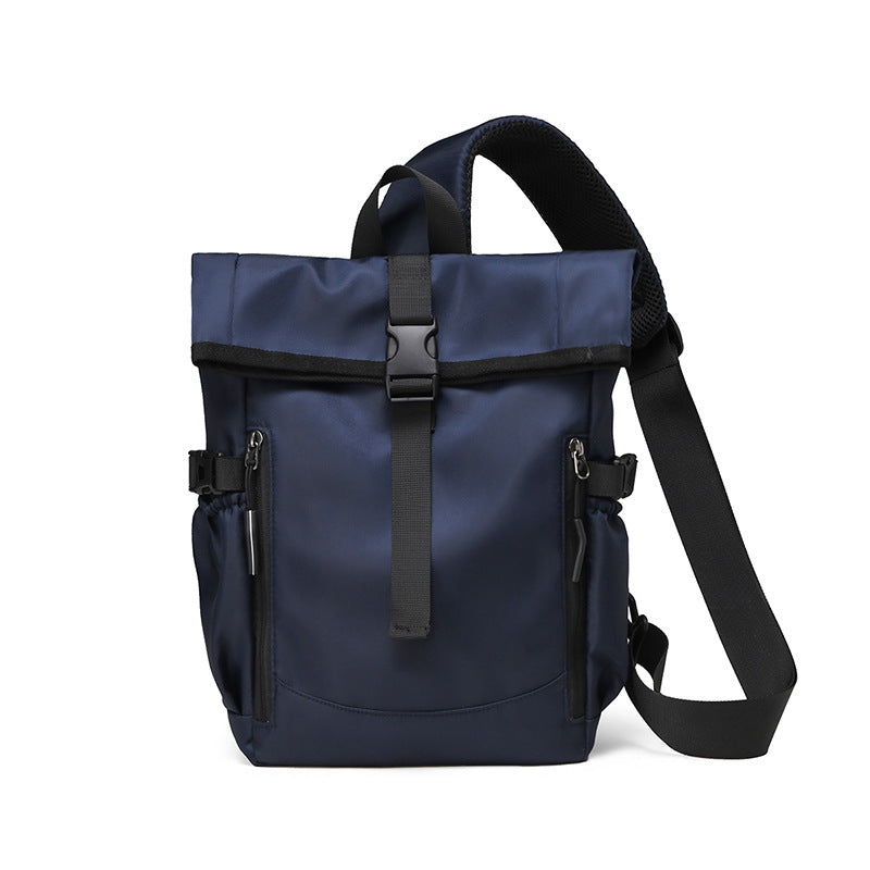 Modern Versatile Roll-Top Backpack LoungeYard — product view 1