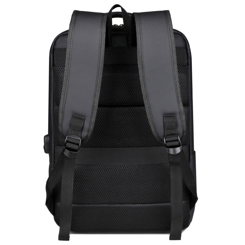 Business Backpack with Protective Laptop Compartment and Innovative Organizer System LoungeYard — product view 3