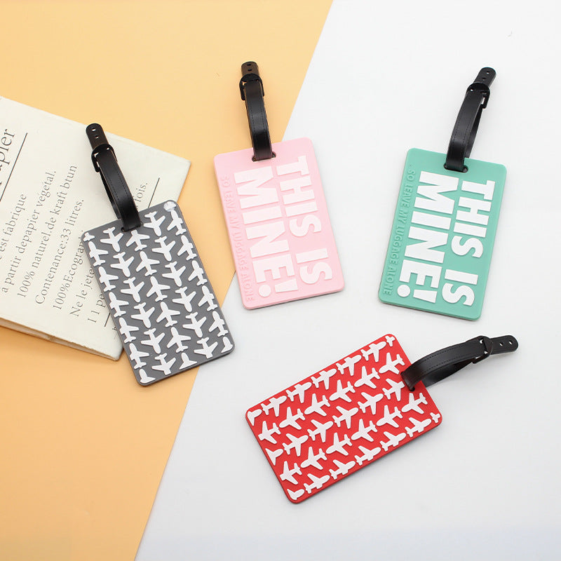 Unisex Luggage Tag with Personal Message LoungeYard — product view 2