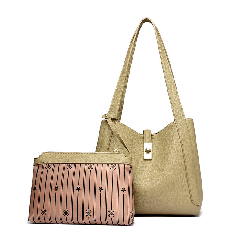Elegant Structured Shoulder Tote LoungeYard — product view 5