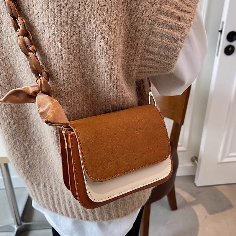Chic Textured Mini Crossbody Bag LoungeYard — product view 3