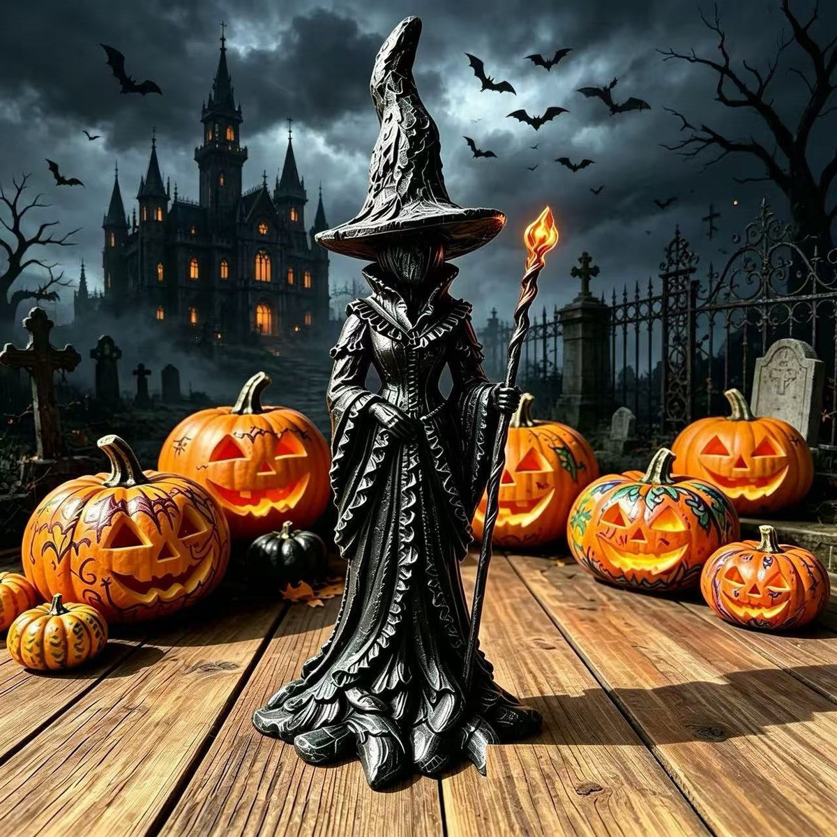 Decorative Wizard Figurine Bowlift — product view 3