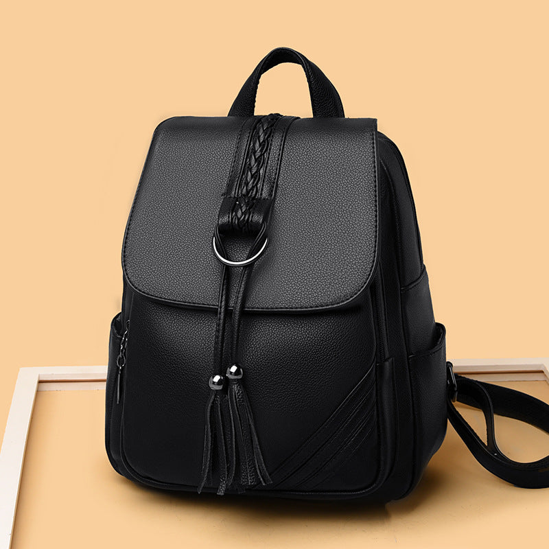 Chic Vintage-Inspired Backpack LoungeYard — product view 1